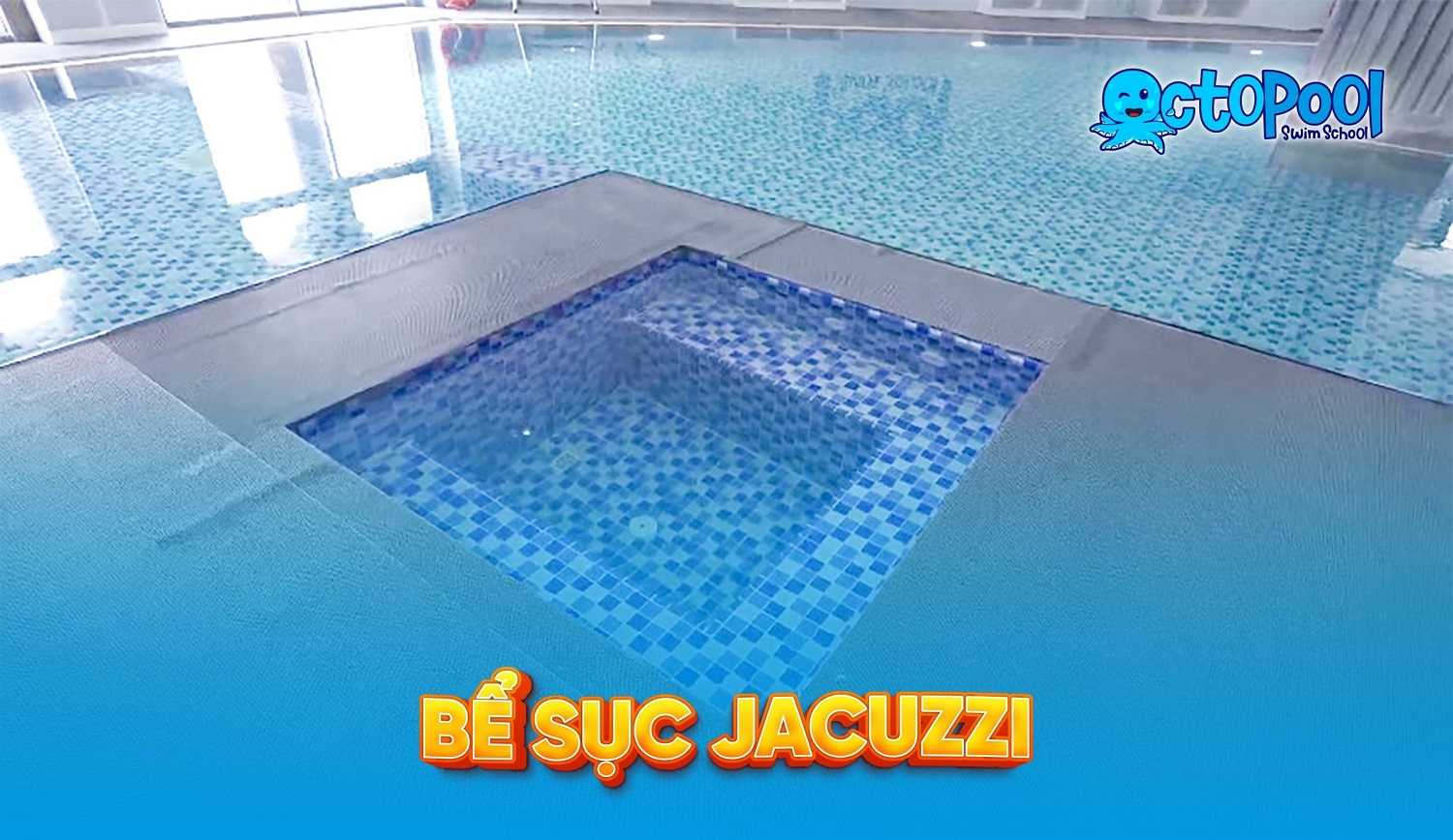 Bể sục tại bể bơi quảng bá