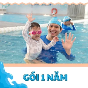 gói bơi 1 năm cho bé