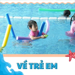 vé bơi trẻ em