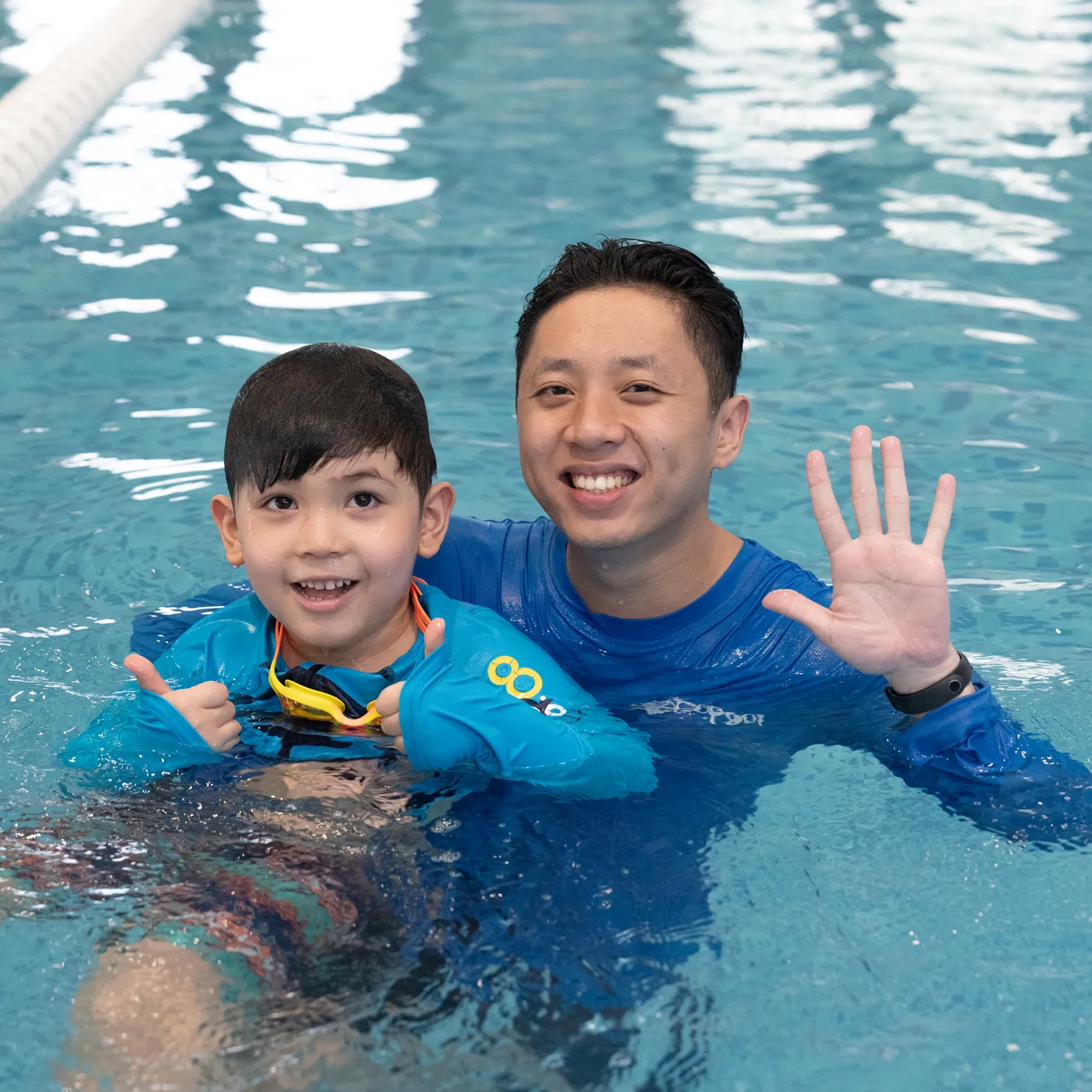 dịch vụ bơi tại octopool