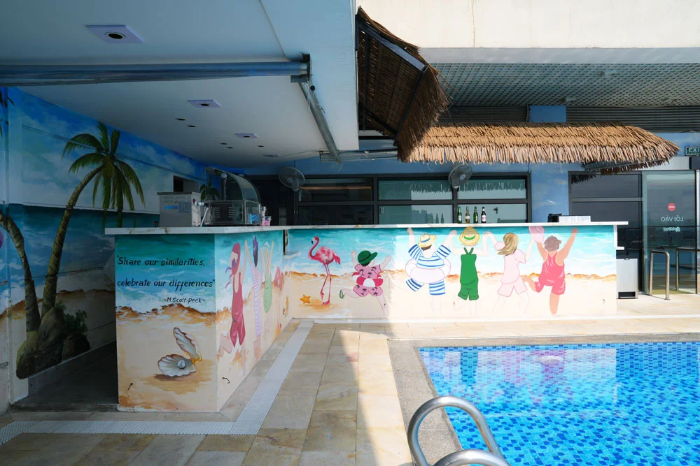 Khu quầy bar đồ uống