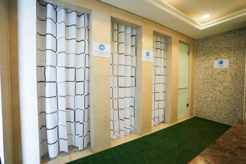 Khu vực thay đồ